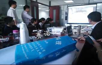 与中建七局做技术交流 与中建七局做技术交流